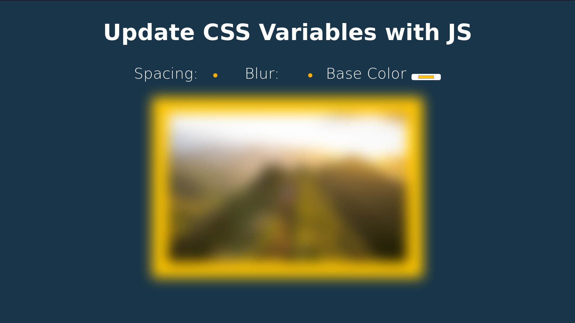 CSS Variables Demo